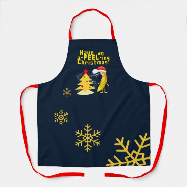 Delantal Plátano de Navidad (Anverso)