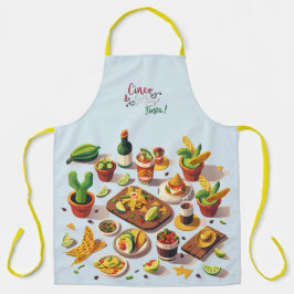 Delantal Platos mexicanos