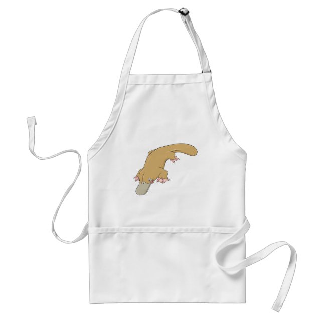 Delantal Platypus sonriente (Frente)
