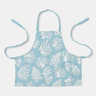 Delantal Playa costera de verano de Coral Reefs Apron