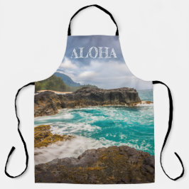 Delantal Playa Lumaha'i, Kauai, Hawaii