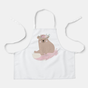 Delantal Pluma de oso suave