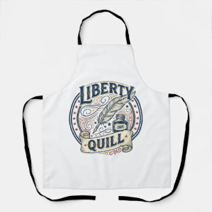 Delantal Pluma Patriótica Liberty Tinta Pluma Patriótica Vi