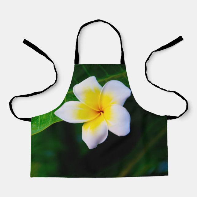 Delantal plumeria (Anverso)