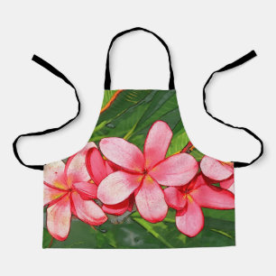 Delantal Plumerias