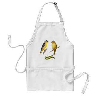 Delantal Pocos Goldfinches