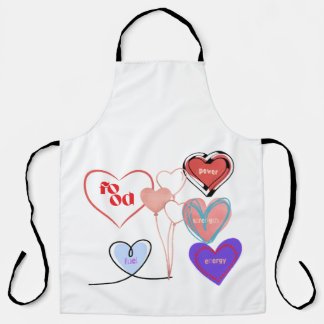 Delantal poder alimentario del amor