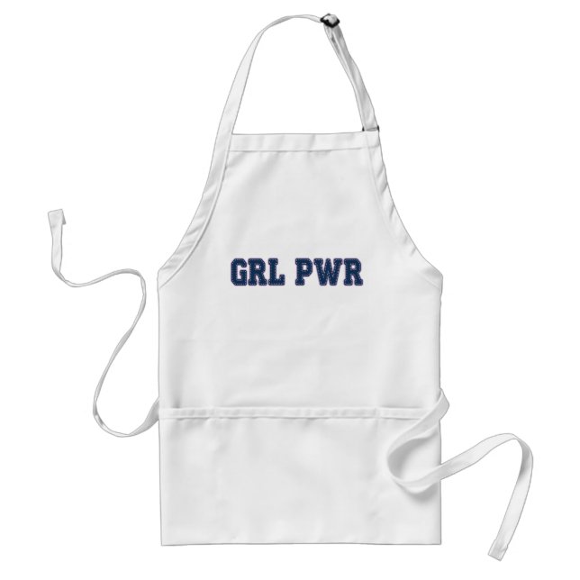 Delantal Poder Femenino - GRL PWR (Frente)