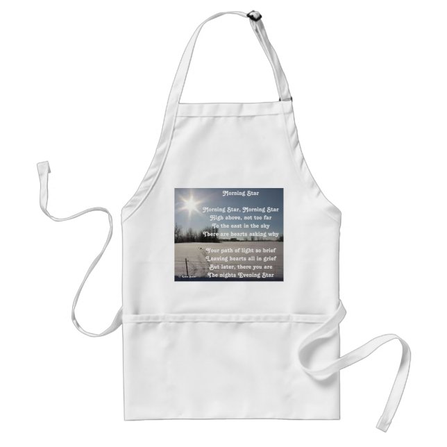 Delantal Poema Apron Morning Star De Ladee Basset (Frente)