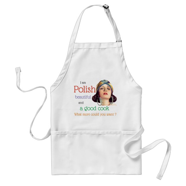 Delantal polaco del cocinero (Frente)