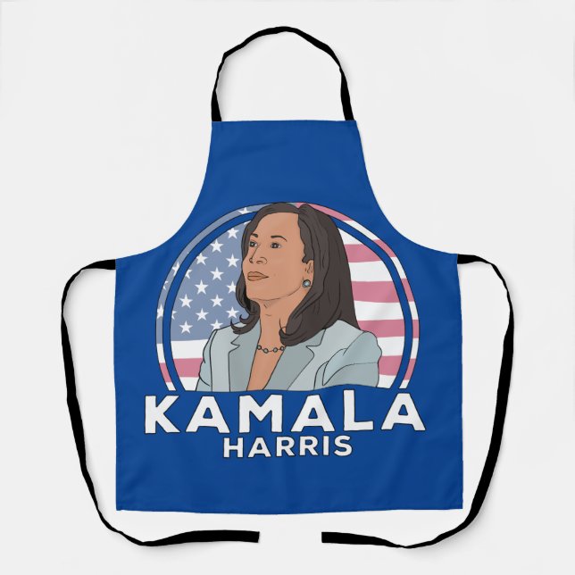 Delantal Política Kamala Harris (Anverso)