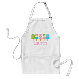 Delantal Polka Dot Popsicles Personalizado Apron
