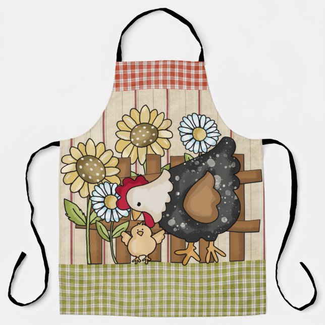 Delantal Pollo Mama Apron (Anverso)