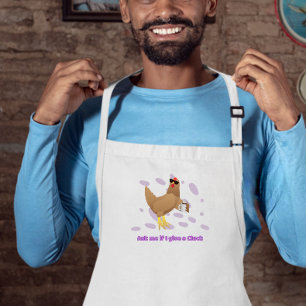 Delantal Pollo Sarcástico – Pregúntame si me importa un com