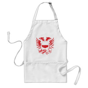 Delantal Polonia Grunged