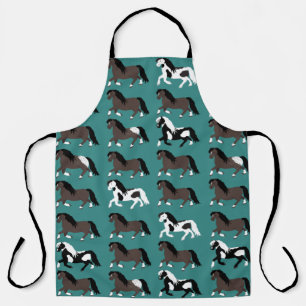 Delantal Ponies Allover Print Apron