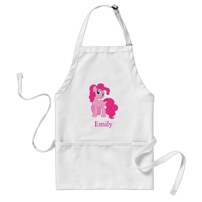 Delantal Pony de unicornio rosa de Personalizado personaliz (Frente)