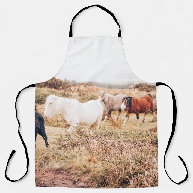 DELANTAL PONY HERD EN EL OTOÑO (Anverso)