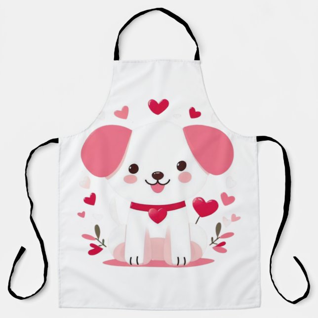 Delantal Popo de la valentina caprichoso (Anverso)