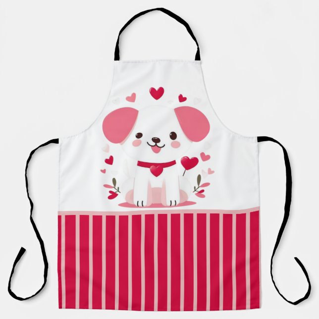 Delantal Popo de la valentina caprichoso (Anverso)