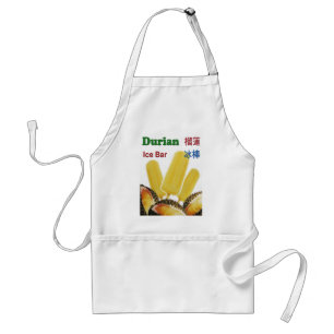 Delantal Popsicle de frutas tropicales Durian Ice Bar