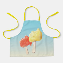 Delantal Popsicles de caracteres
