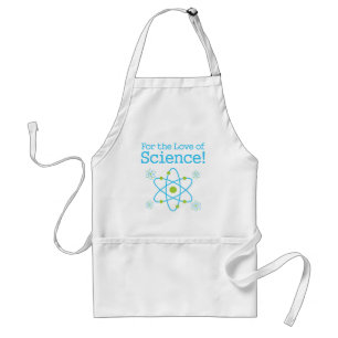 Delantal Por El Amor Al Átomo De La Ciencia