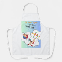 Delantal Por el Día de Acción de Gracias reunir 365 días Gr