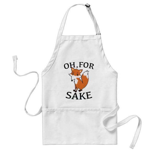 Delantal Por Fox Sake (Frente)