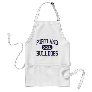 Delantal Portland - bulldoges - High School secundaria -