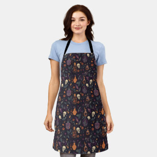 Delantal Potion Making Apron ft. Botellas de Skulls y Potio