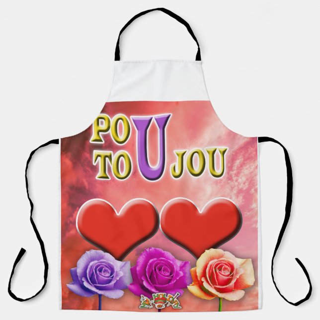 Delantal Pou Toujou (Anverso)