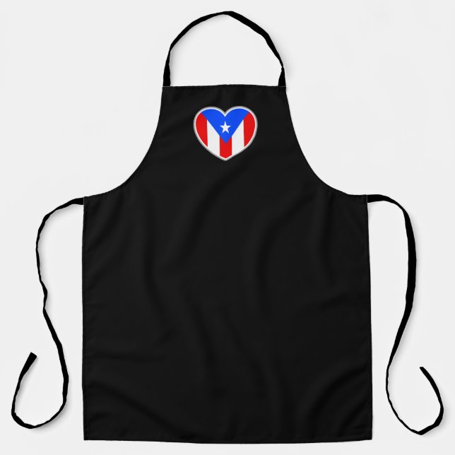 Delantal PR Heart Apron (Anverso)