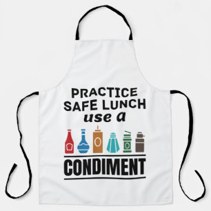 Delantal Practicar el almuerzo seguro Usar un condicionamie