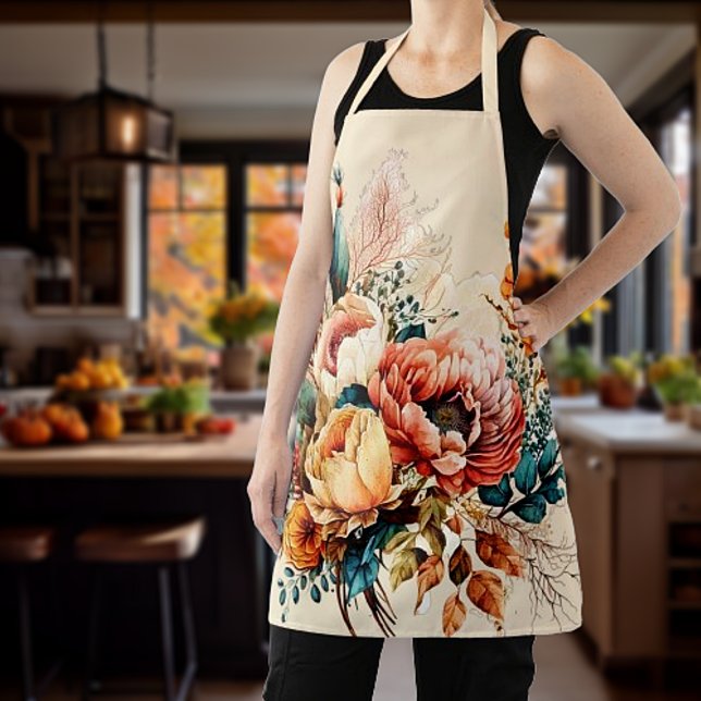 Delantal Precioso bouquet boho de otoño (Subido por el creador)