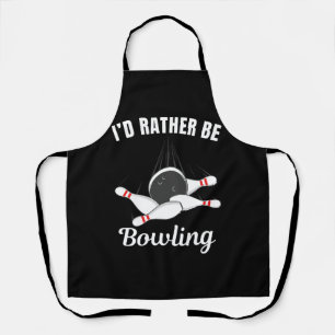 Delantal Prefiero ir a jugar bolos