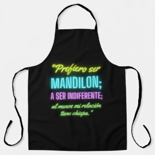 Delantal prefiero ser mandilon