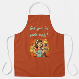 Delantal "Preparar tus pantalones de grasa"