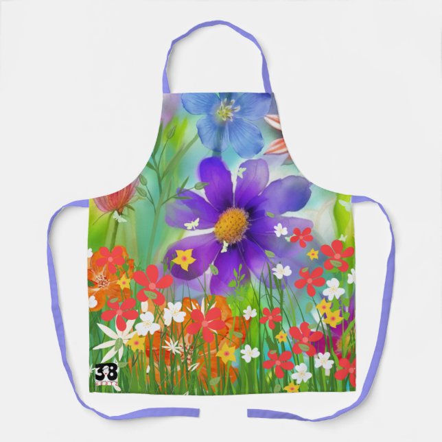 Delantal Primavera Gloriosa (Anverso)