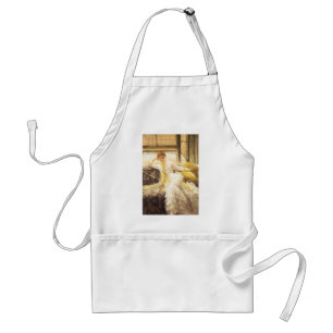 Delantal Primavera (junto al mar) por James Tissot, retrato