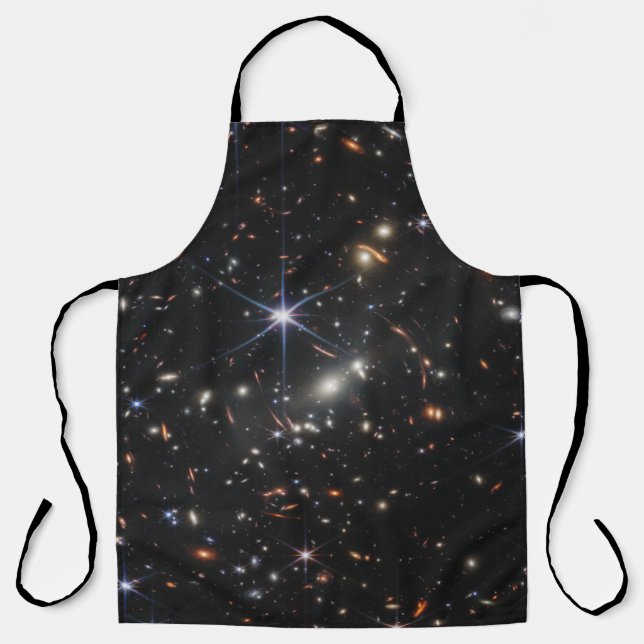 Delantal Primer campo profundo del universo de James webb (Anverso)