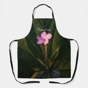 Delantal Primer florón, Plumeria