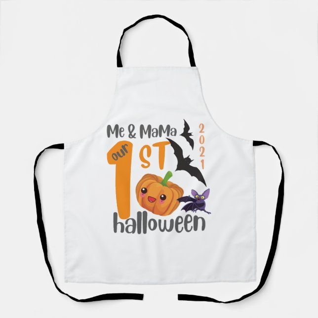 Delantal Primera Halloween (Anverso)