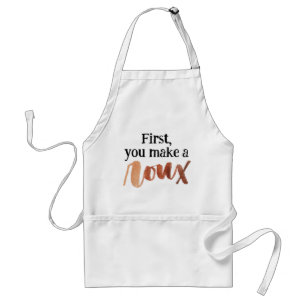 Delantal Primero haces un Apron Roux Cajun