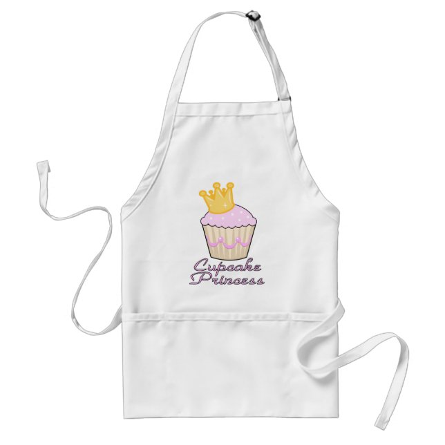 Delantal princesa de bizcocho (Frente)