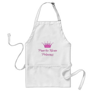 Delantal Princesa puertorriqueña
