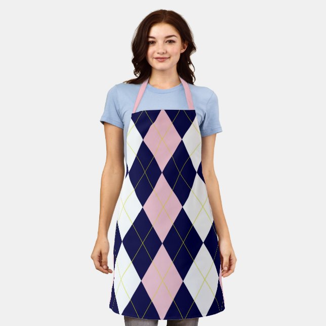 Delantal Princess Argyle (Gastado)