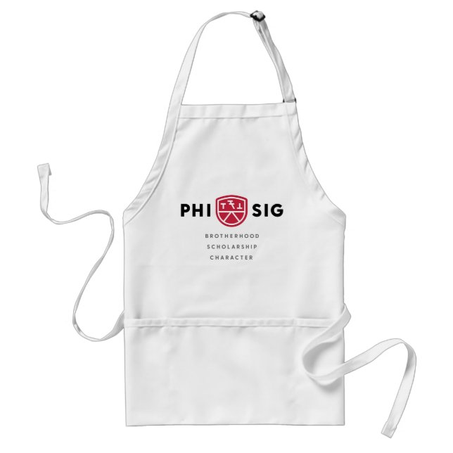 Delantal Principios de Phi Sigma Kappa (Frente)