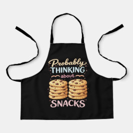 Delantal Probablemente Pensando en Snacks – Divertido
