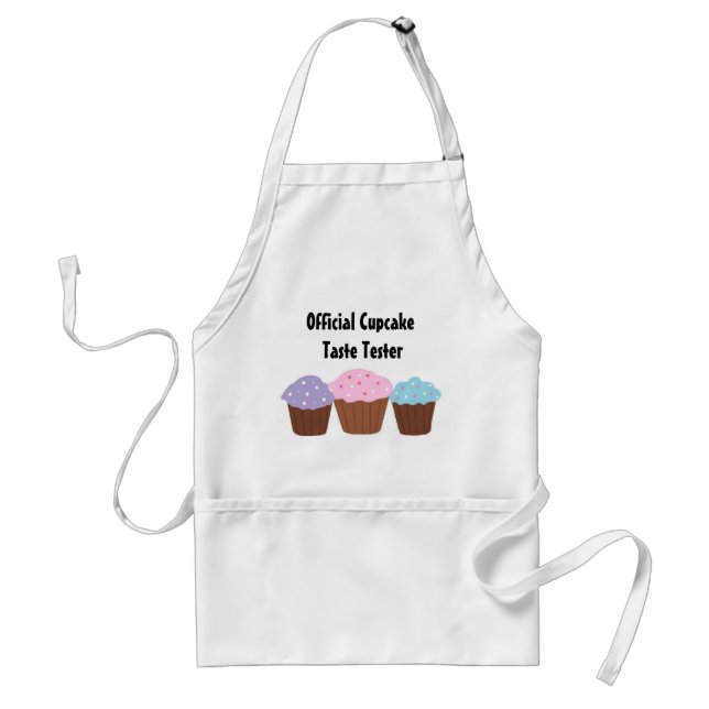 Delantal Probador Oficial de Cupcakes (Frente)